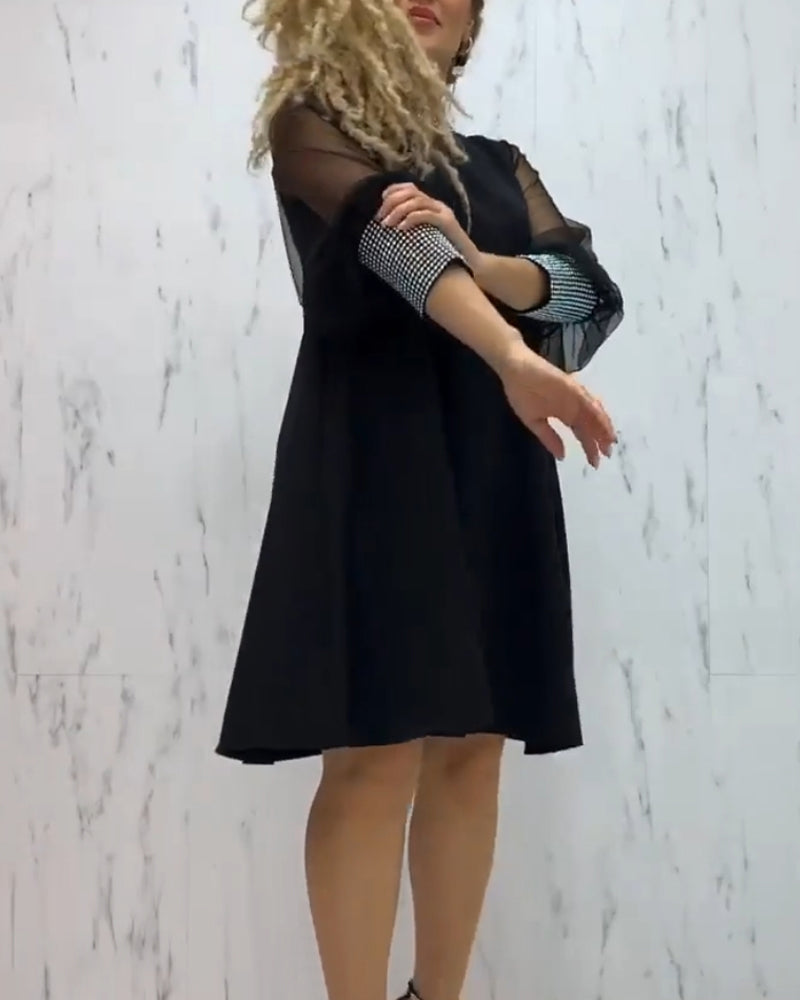 Sophie – Elegantes Damen Langarmkleid