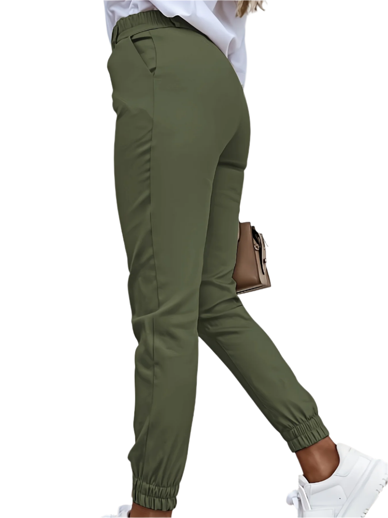 Nova– Schlichte Button-Hose für Damen