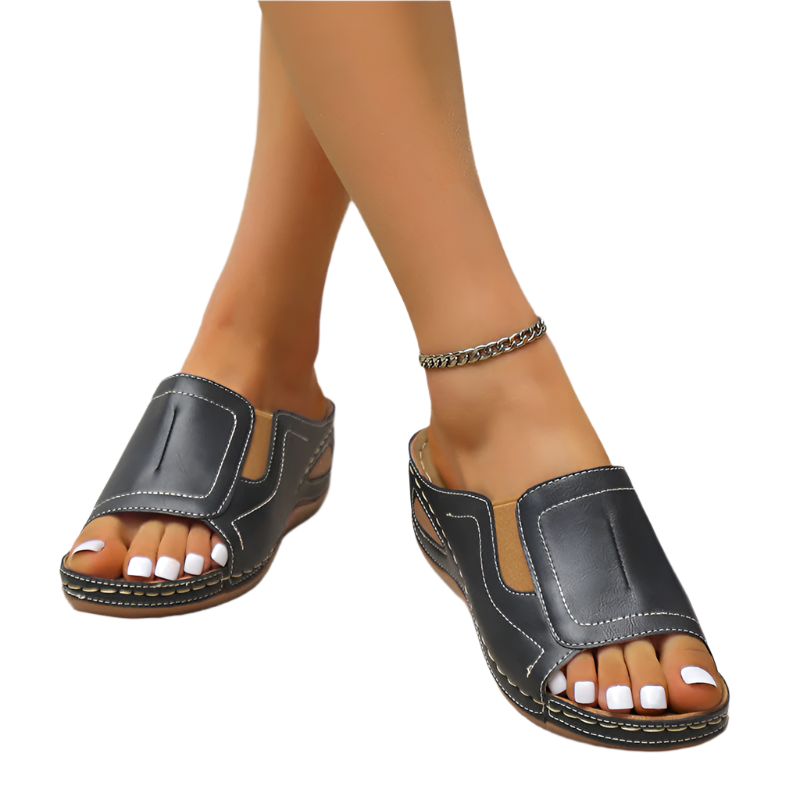 Camila – Atmungsaktive Damen Flach-Sandalen