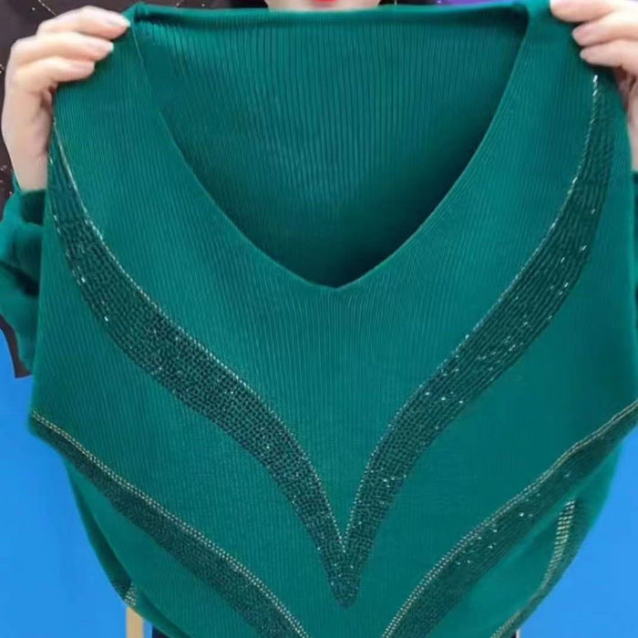 Antonia – Luxuriöser Sofia Stylish Diamonds Pullover für Damen