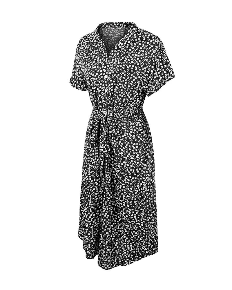 Sofia – Verspieltes Sommerkleid mit Blumenmuster für Damen