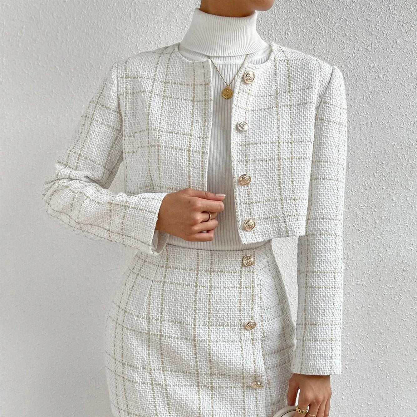 Luciana – Klassisches Damen Rock- und Jacken-Set