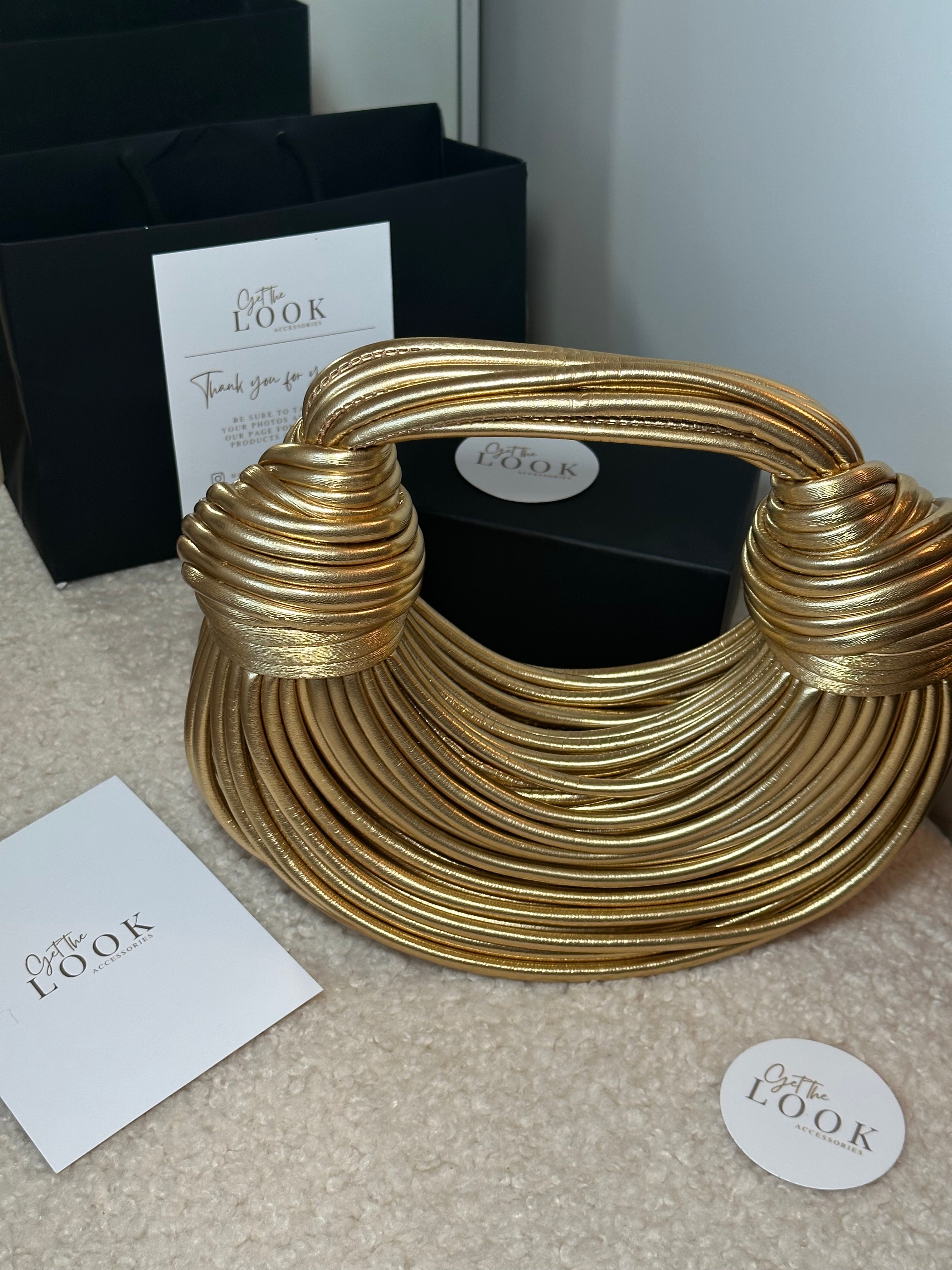 Giulia – Stilvolle Geknotete Hobo-Handtasche für Damen