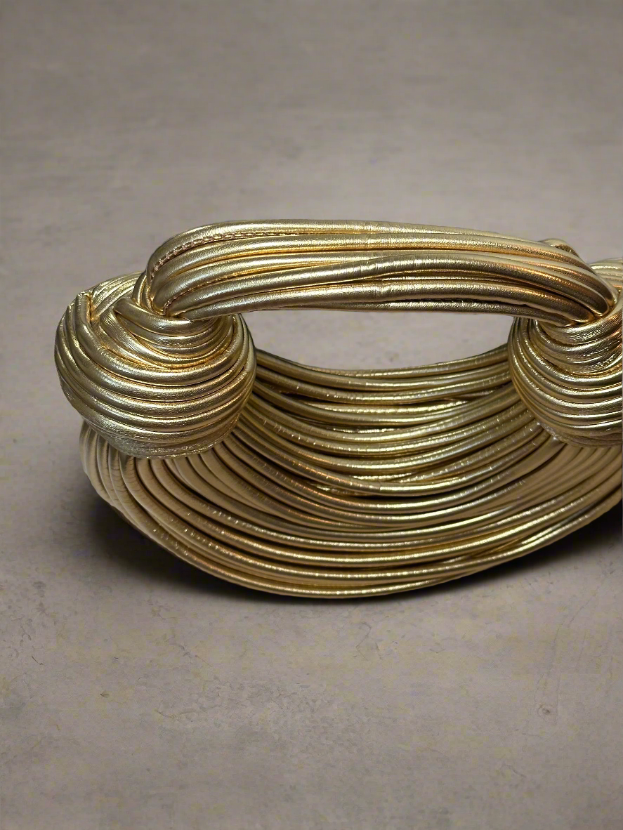 Giulia – Stilvolle Geknotete Hobo-Handtasche für Damen