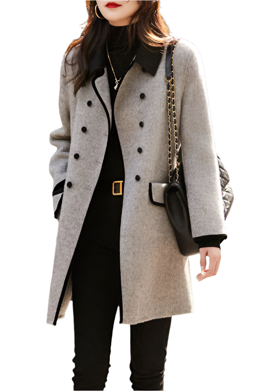 Gabrielle – Zeitlos Eleganter Damen Herbstmantel