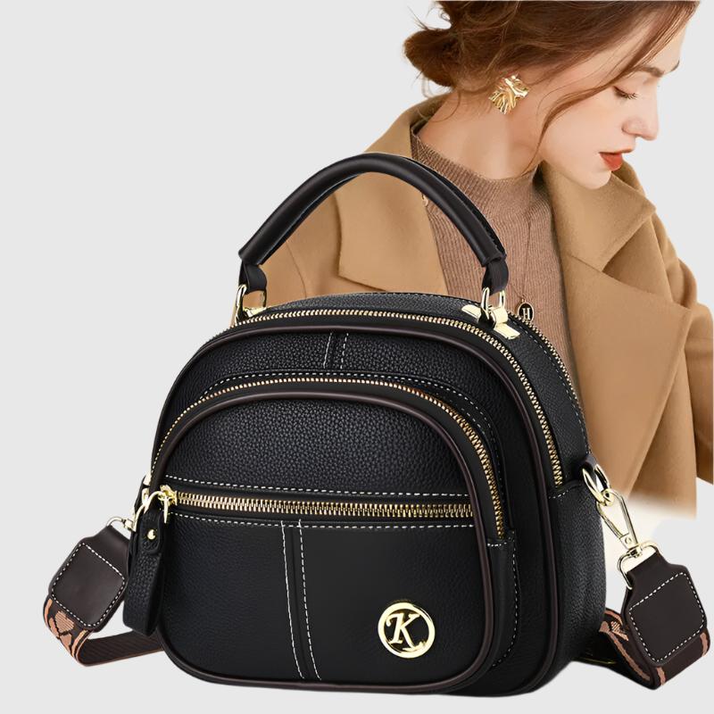 quinn - Leder Crossbag für Frauen