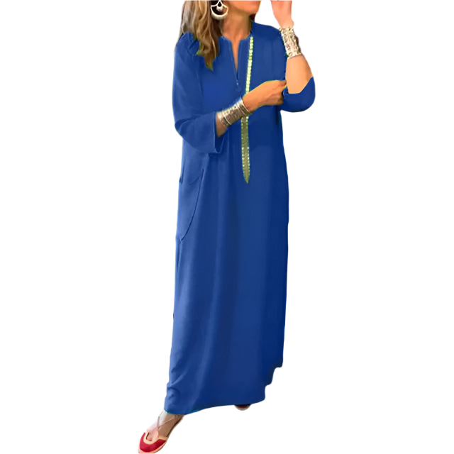 Lena - Damen Langes Freizeitkleid