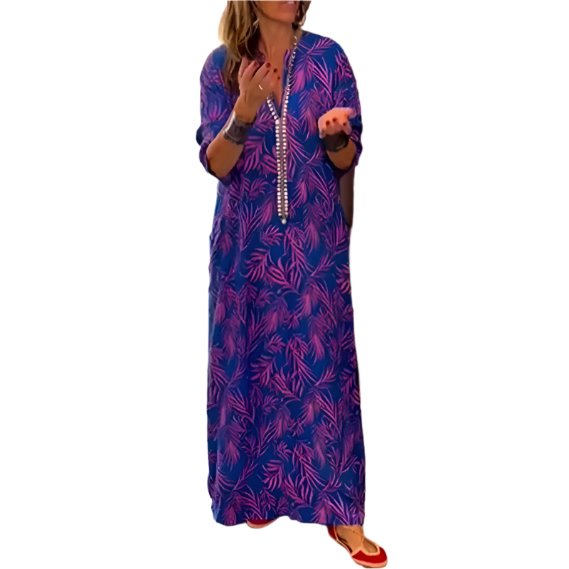 Lena - Damen Langes Freizeitkleid