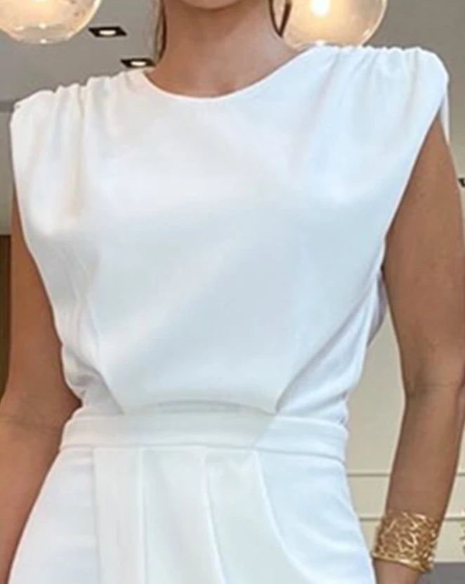 Isabella - Mühelos elegante Ärmelloses Kleid für Damen