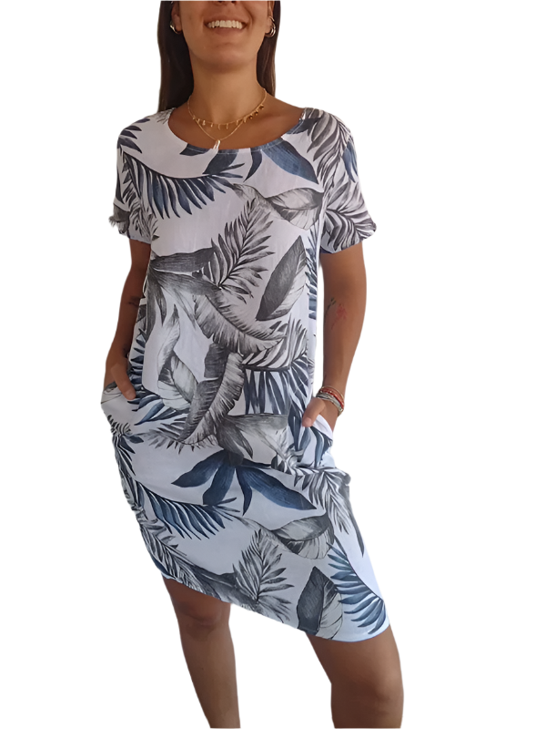 Thekla - Cozy Rundhals-Kleid Damen