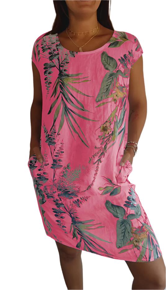 Thekla - Cozy Rundhals-Kleid Damen