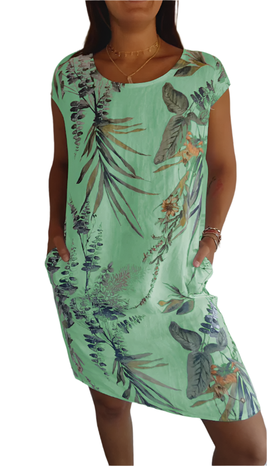 Thekla - Cozy Rundhals-Kleid Damen