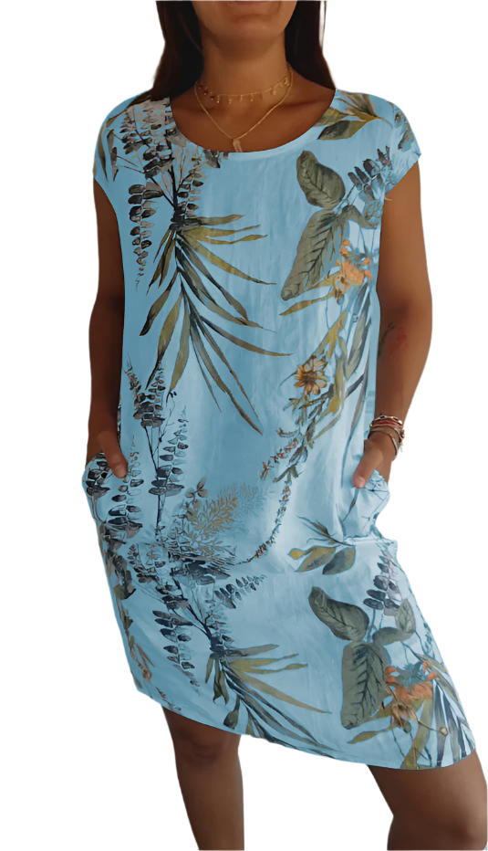 Thekla - Cozy Rundhals-Kleid Damen