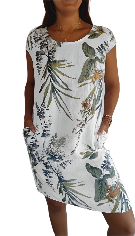 Thekla - Cozy Rundhals-Kleid Damen