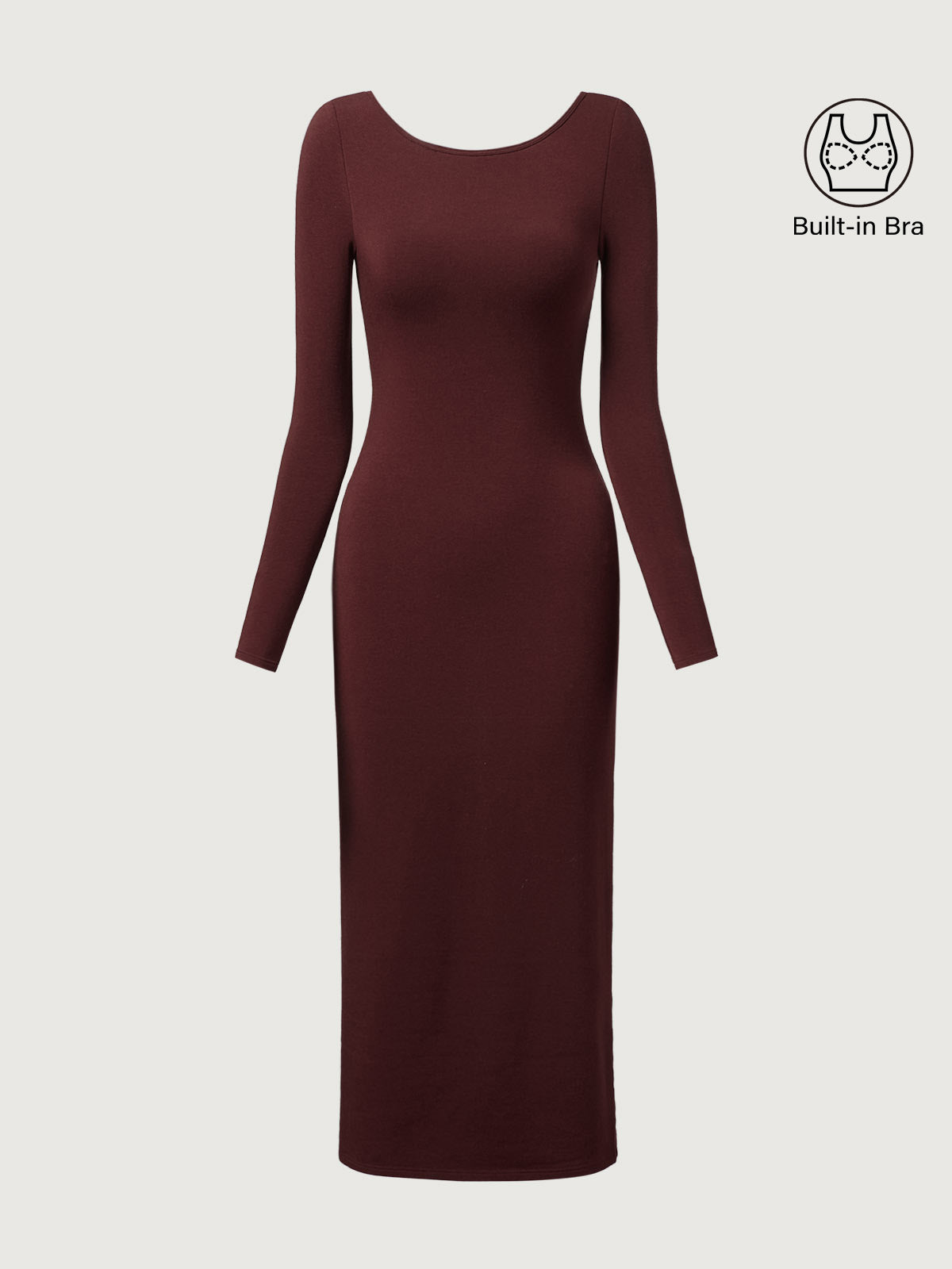 Clarisse – Rückenfreies Brami-Midikleid für Damen