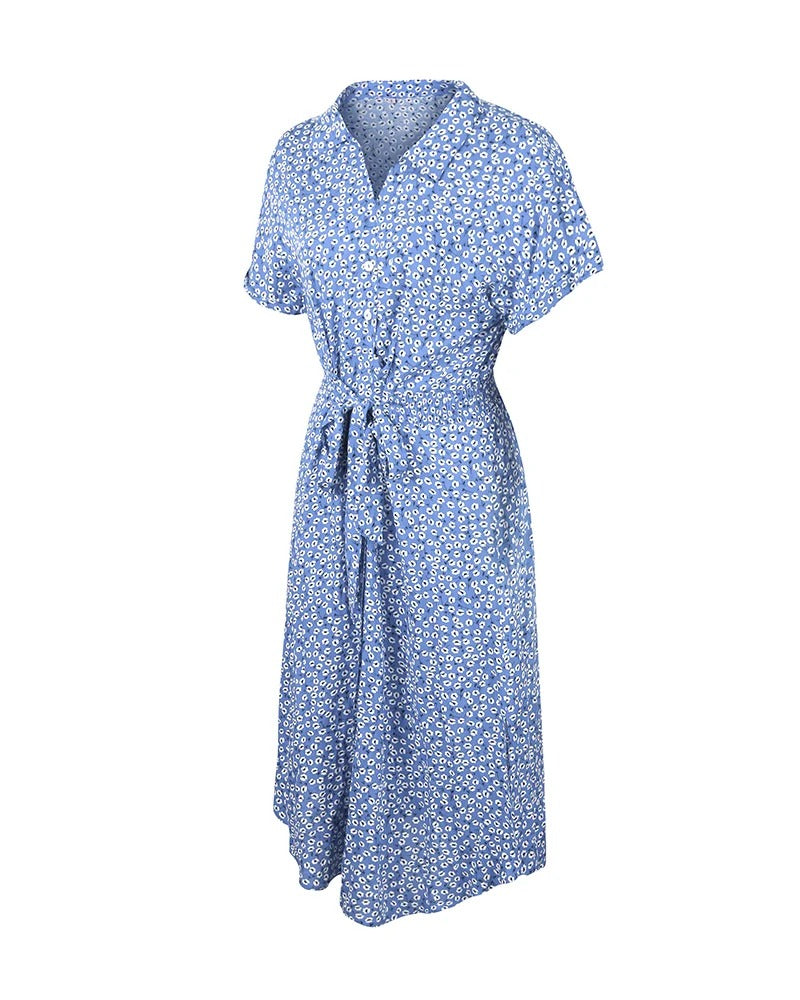 Sofia – Verspieltes Sommerkleid mit Blumenmuster für Damen