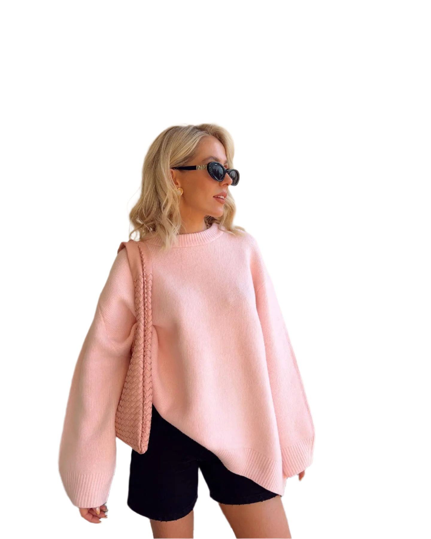 Carla- Damen Pullover mit Rundhalsausschnitt