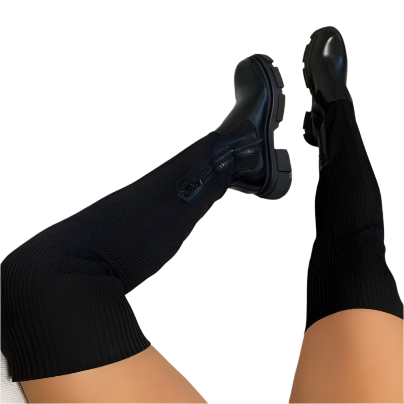 Rainah – Hohe Stretch-Stiefel für Mädchen