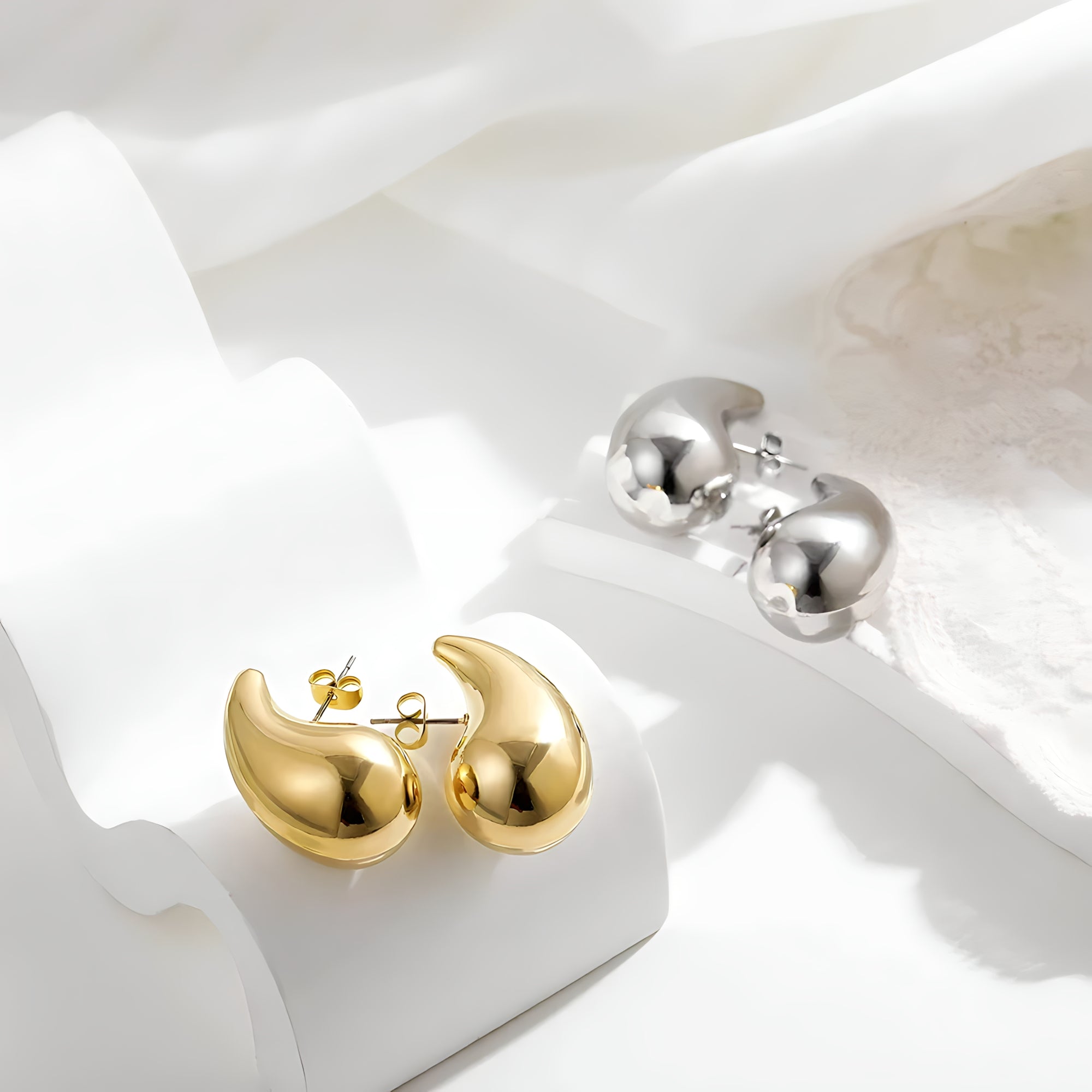 Elena – Luxuriöse Teardrop Damen-Ohrringe