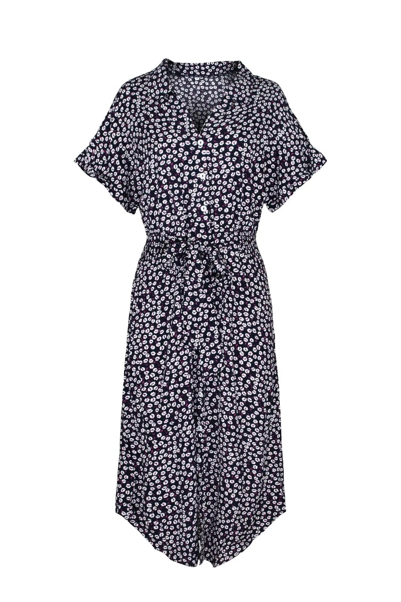 Sofia – Verspieltes Sommerkleid mit Blumenmuster für Damen