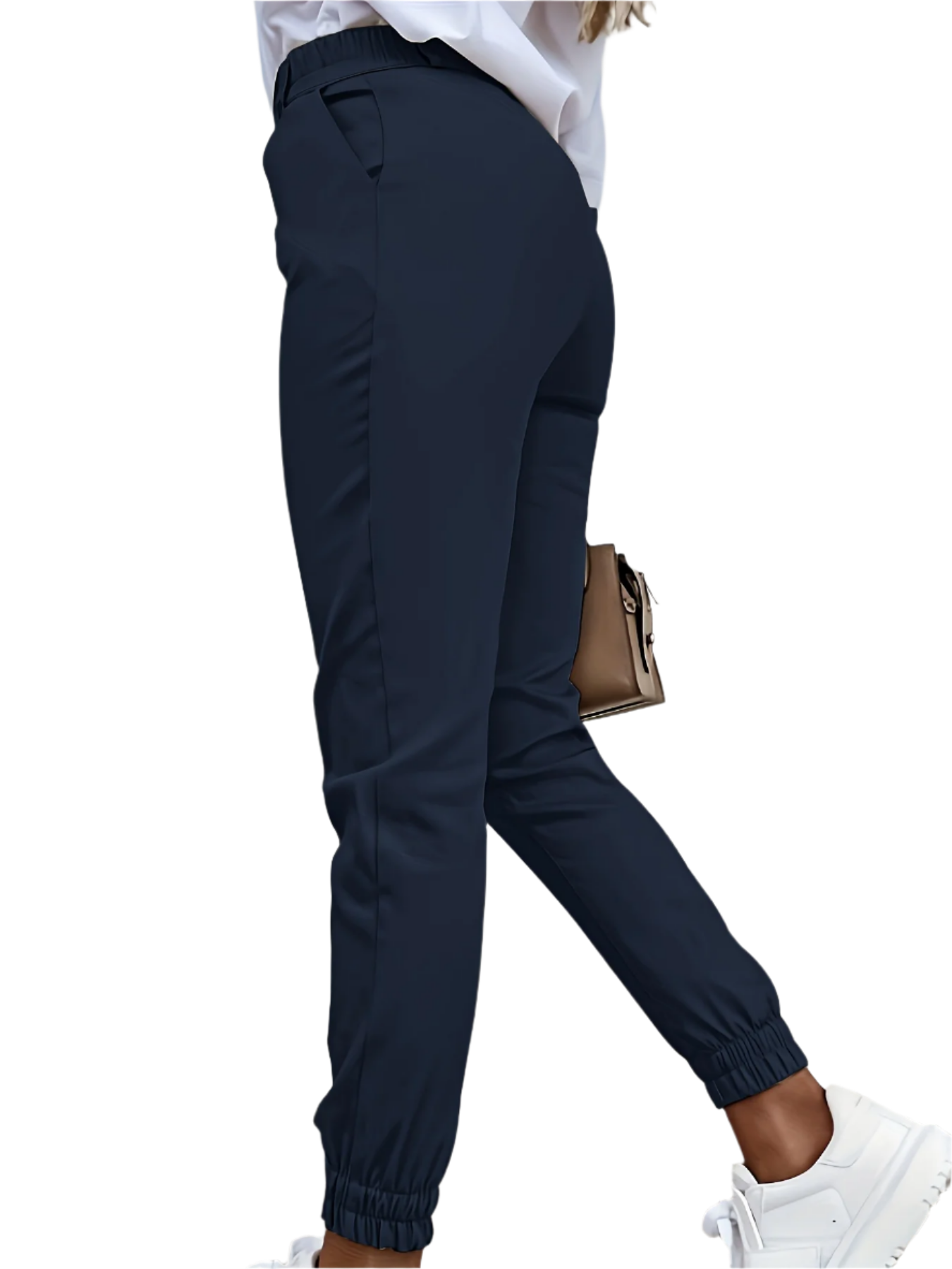 Nova– Schlichte Button-Hose für Damen