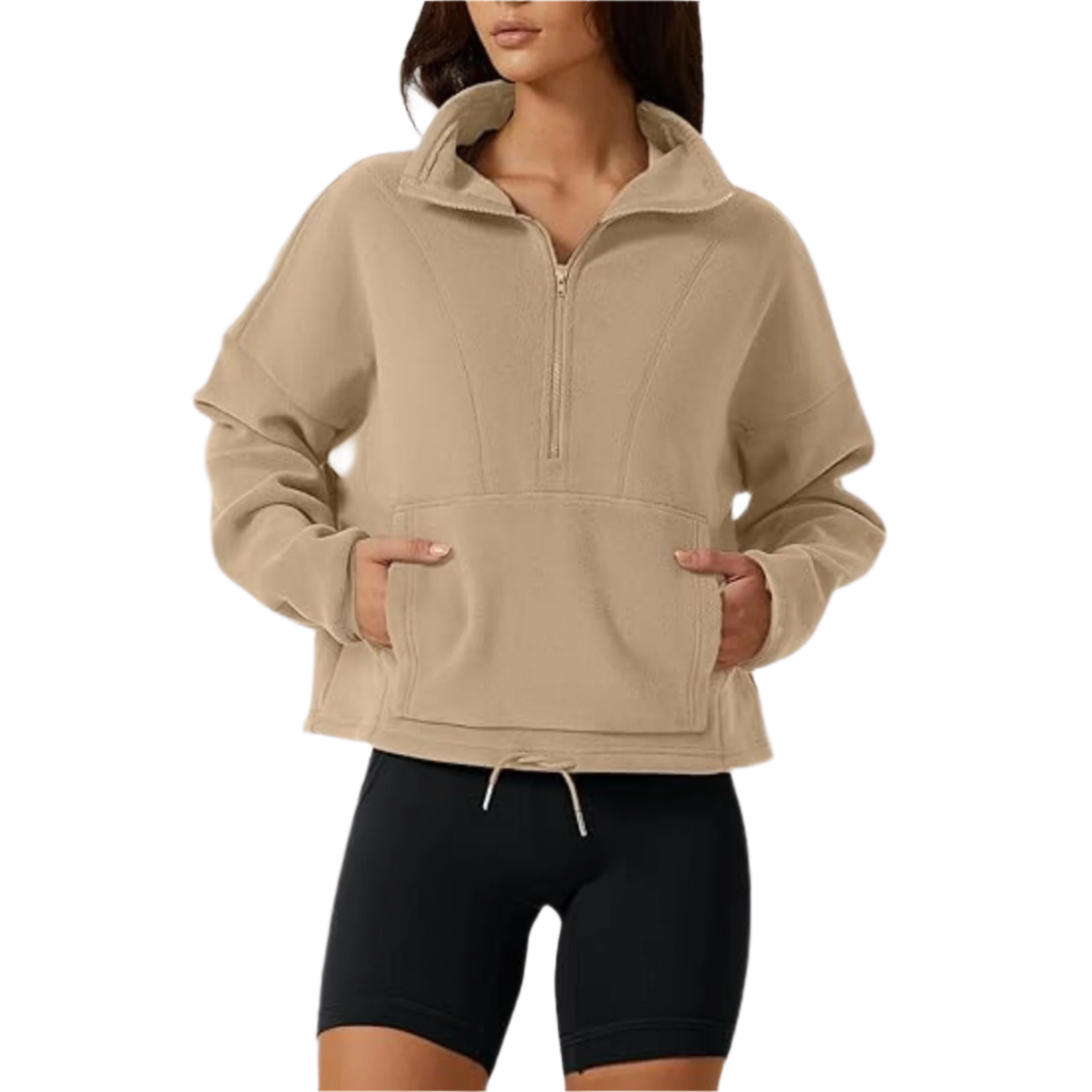 Giulia – Kuschelige Sherpa-Fleece-Jacke für Damen