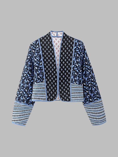 Amaya - Damen Stepp-Reversible Winterjacke