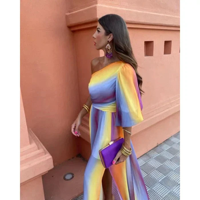 Lia – Monospalla Kleid für Damen