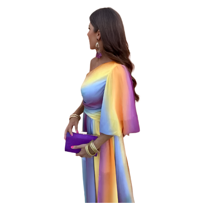 Lia – Monospalla Kleid für Damen