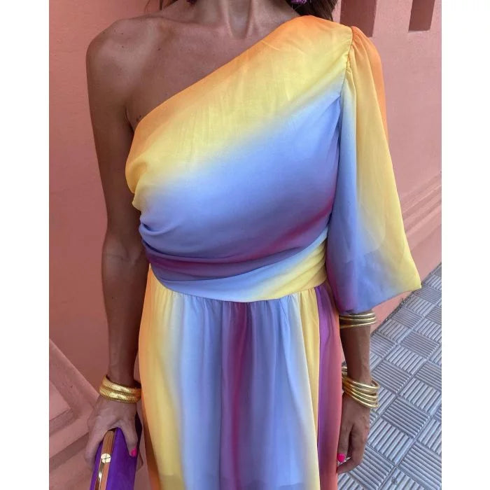 Lia – Monospalla Kleid für Damen