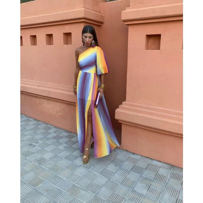 Lia – Monospalla Kleid für Damen