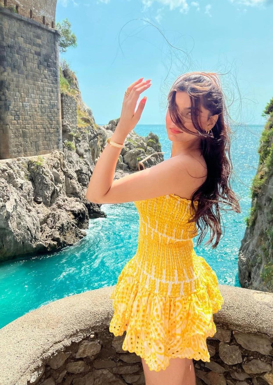 Lia – Elegantes Trägerloses Damenkleid