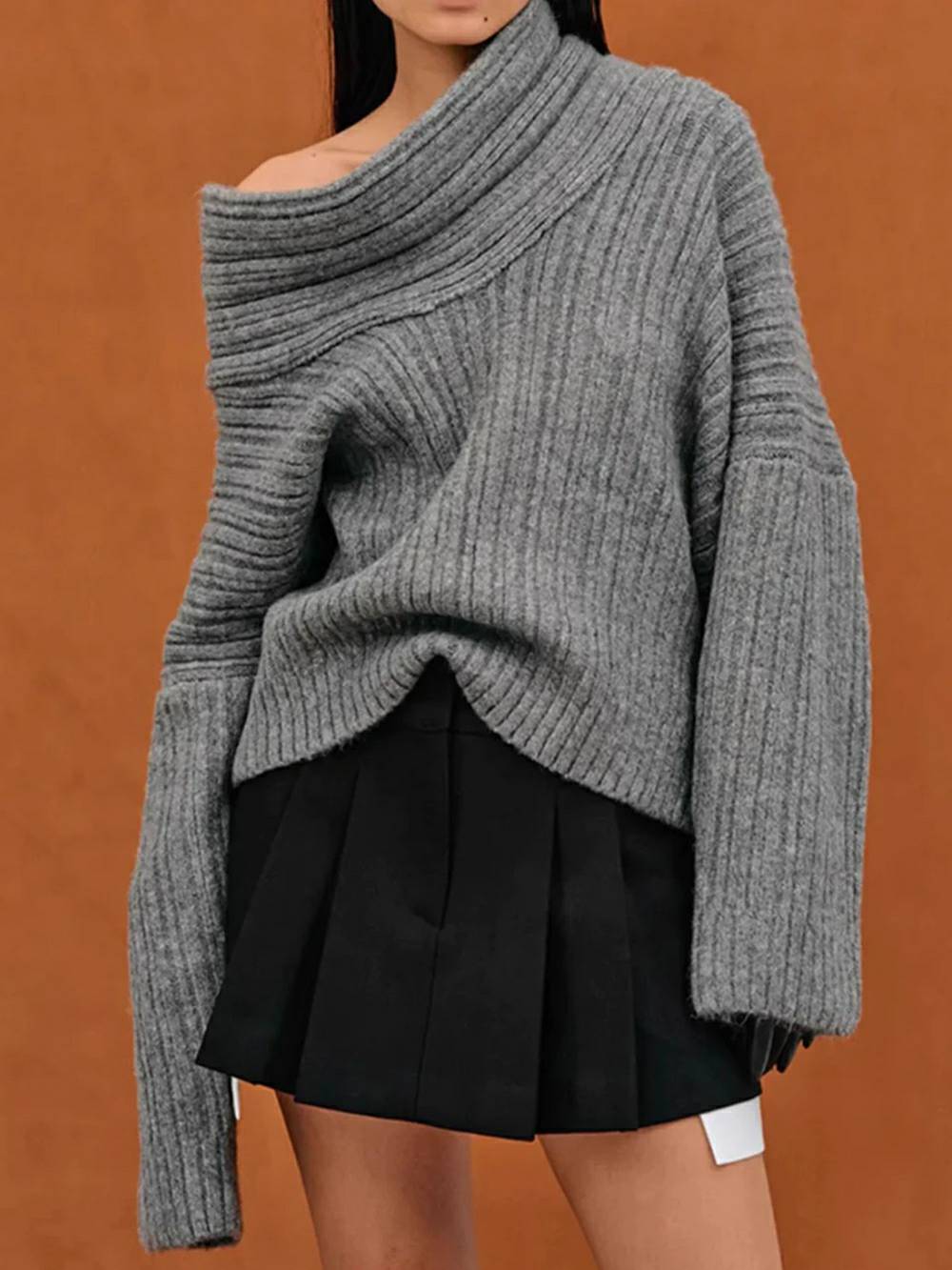 Marina – Gemütlicher Oversize-Strickpullover für Damen