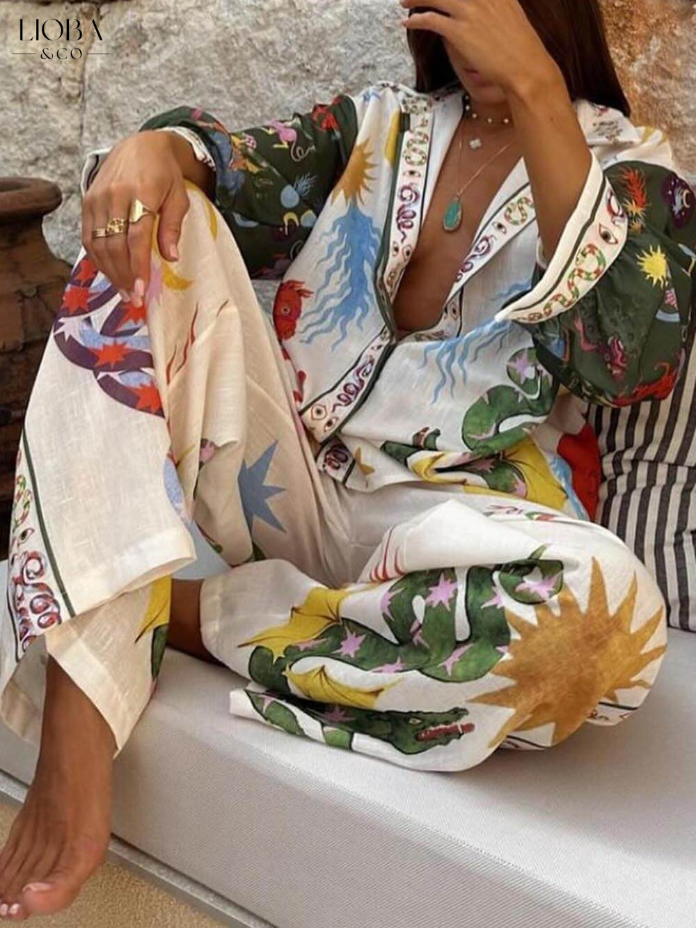 Lia – Elegantes Damen 2-Teiler-Set