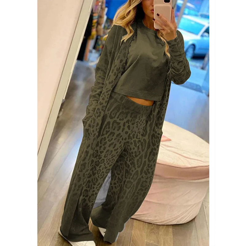 Elena – Bedrucktes Zweiteiler-Set für Damen