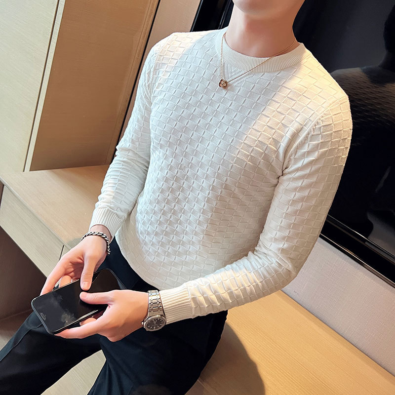 Alessandro – Bellagio Premium Karo Sweatshirt für Herren