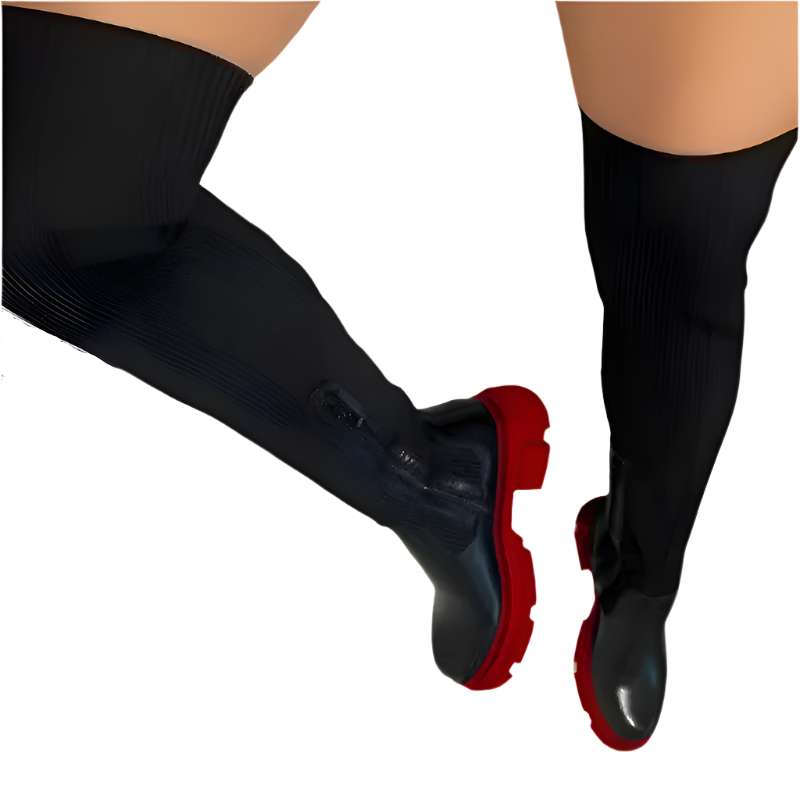 Rainah – Hohe Stretch-Stiefel für Mädchen