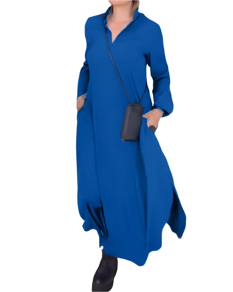 Camila – Elegantes Abendkleid mit Schlitz für Damen