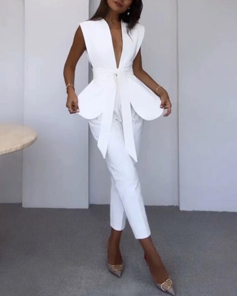 Isabella - Ärmelloses Set für Damen