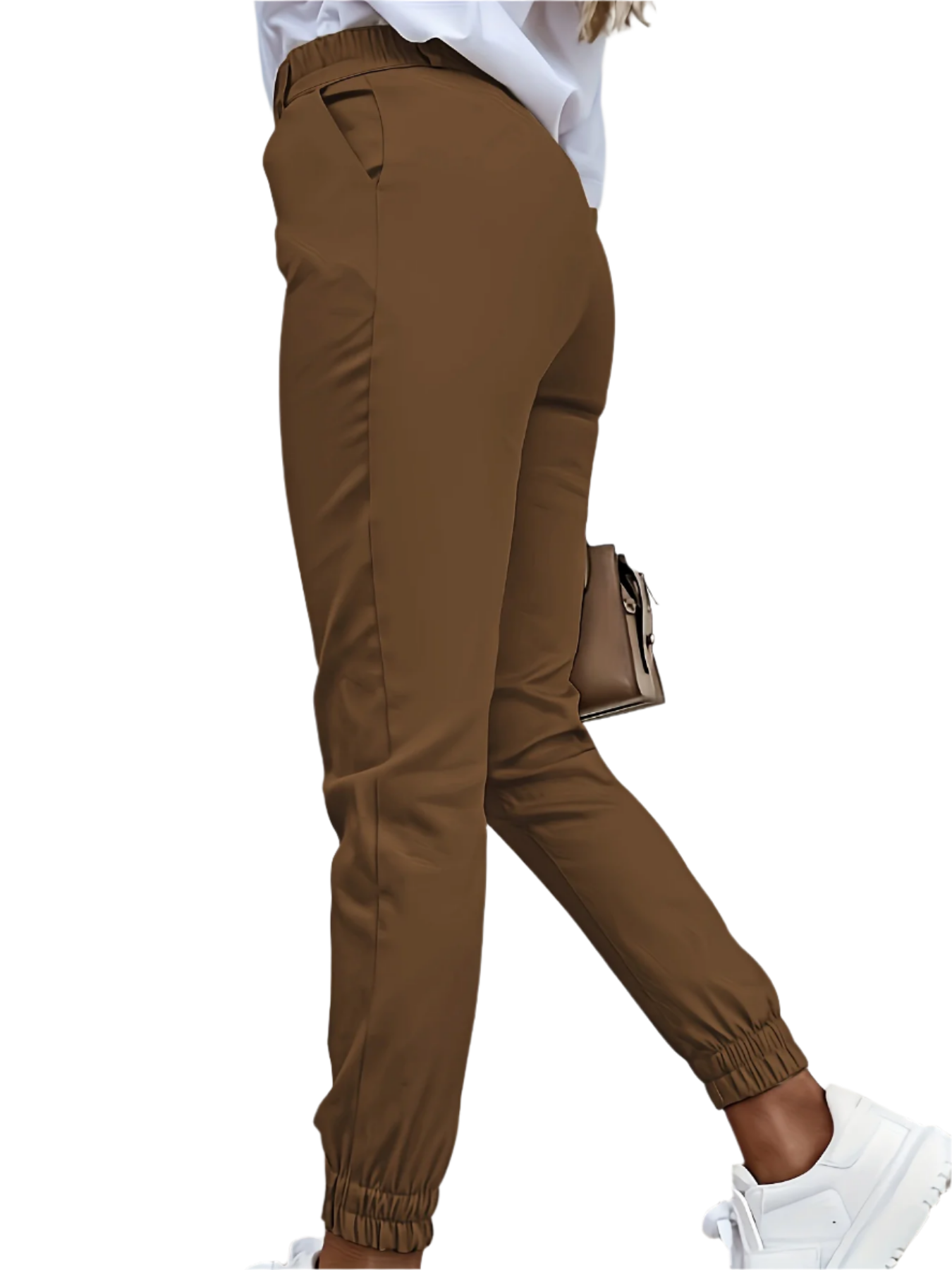 Nova– Schlichte Button-Hose für Damen