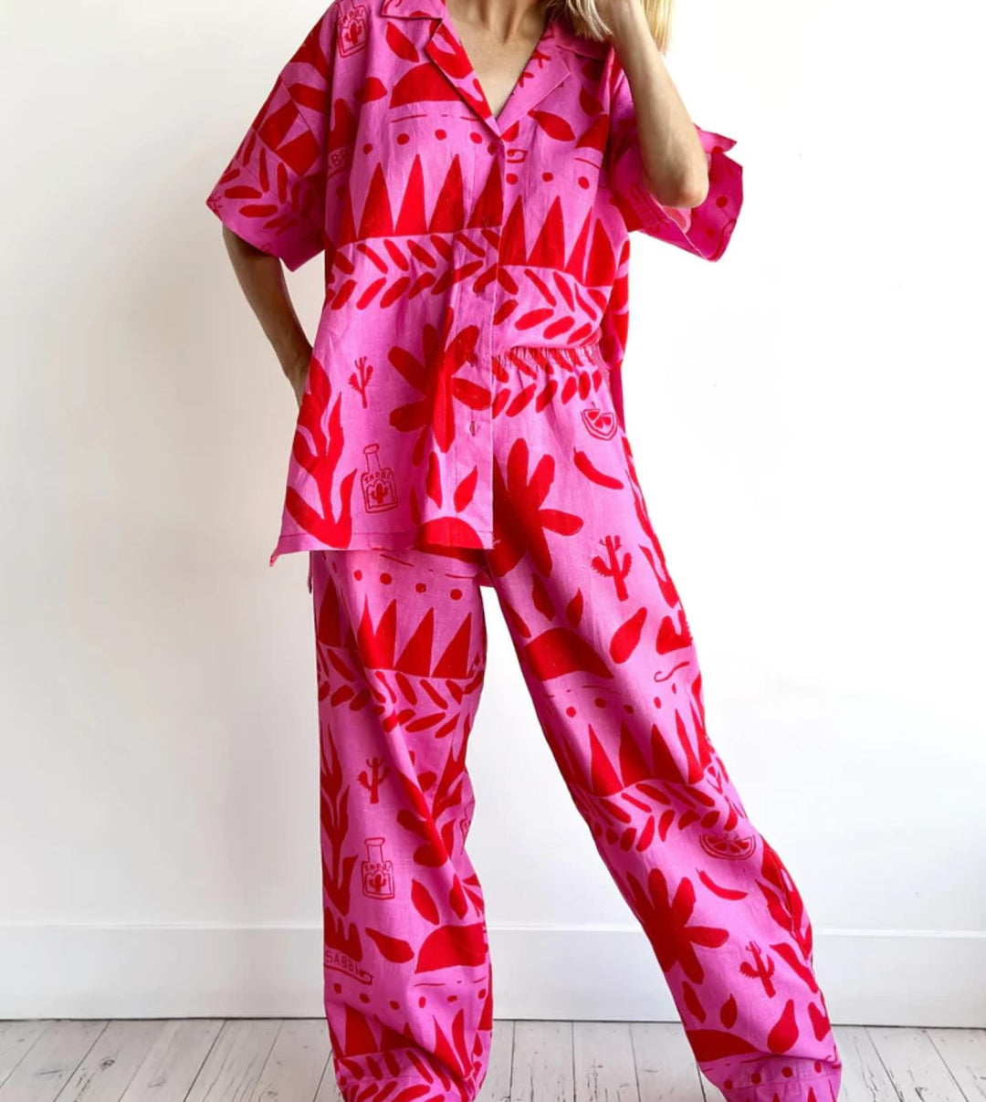 Levi – Relaxed Comfort Kurzarm-Set für Damen