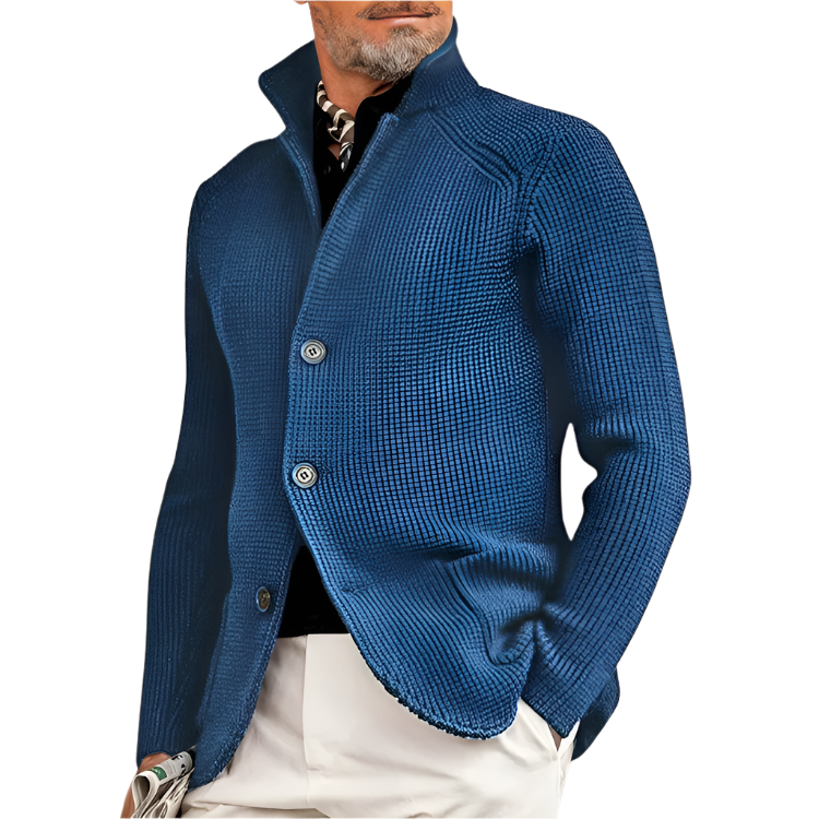 Leonardo – Luxuriöse Kaschmirmischung Strickjacke für Herren