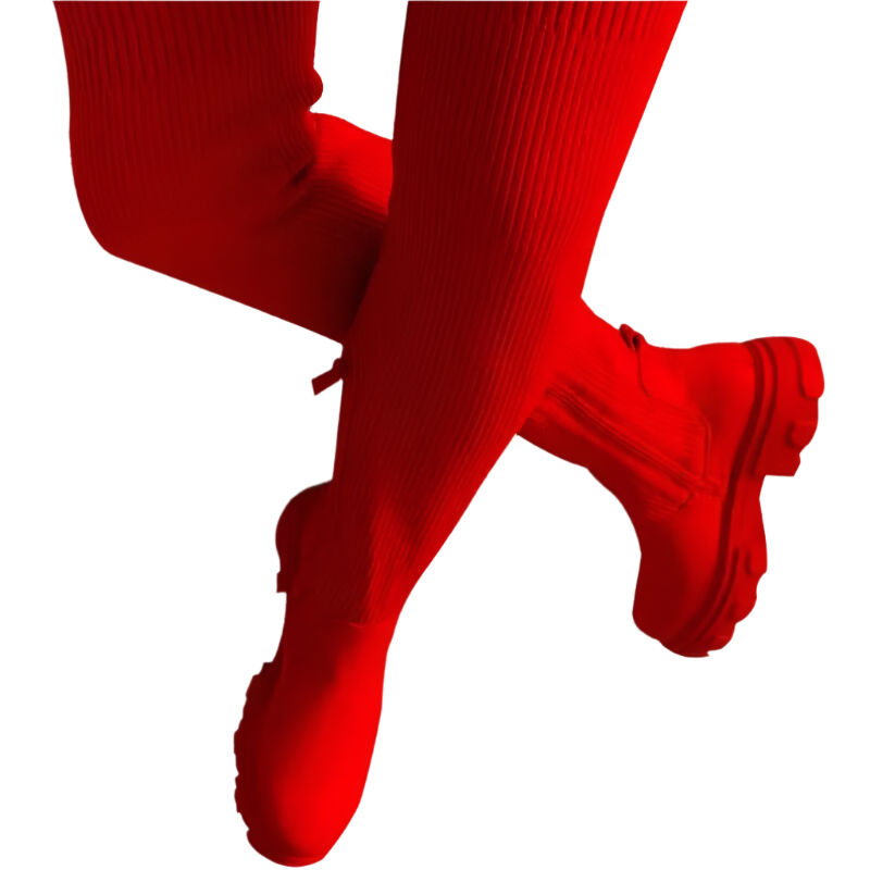 Rainah – Hohe Stretch-Stiefel für Mädchen