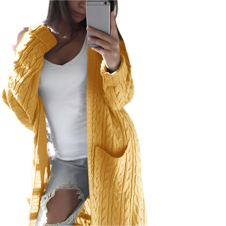Claudia – Endlos gemütlicher Boho Cardigan für Damen
