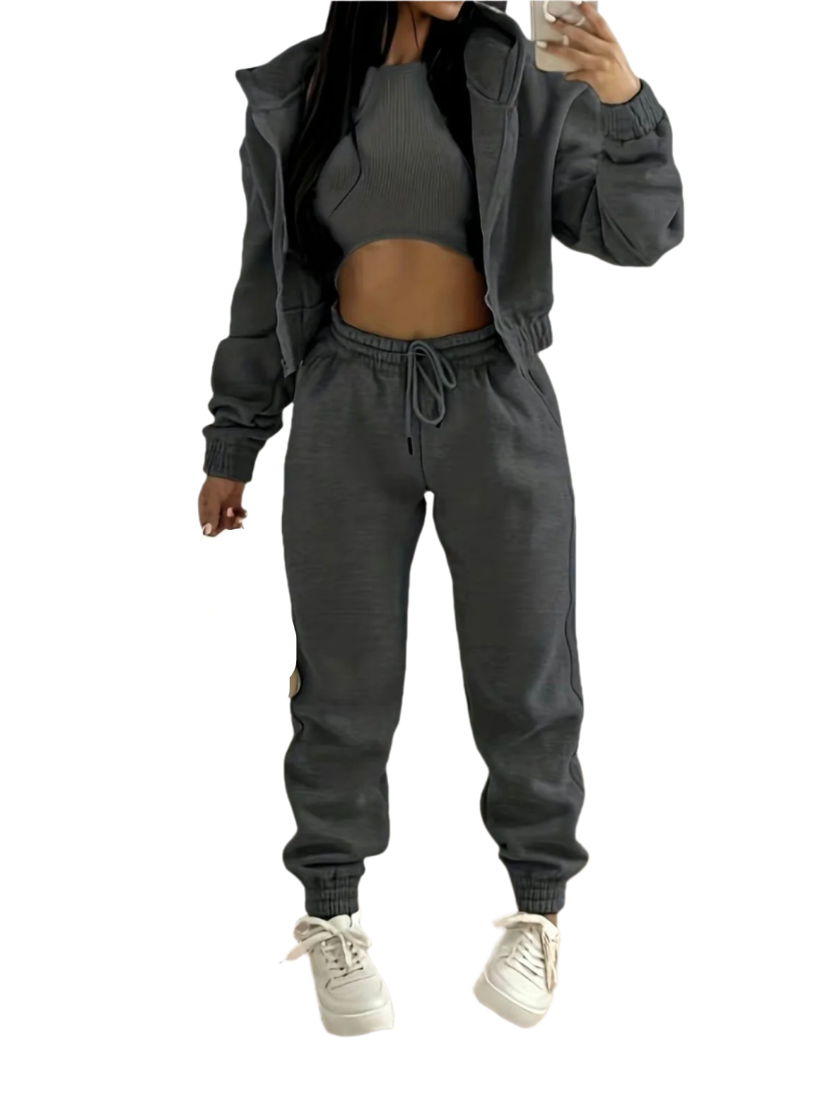 Giulia – Eleganter 3-teiliger Trainingsanzug für Damen