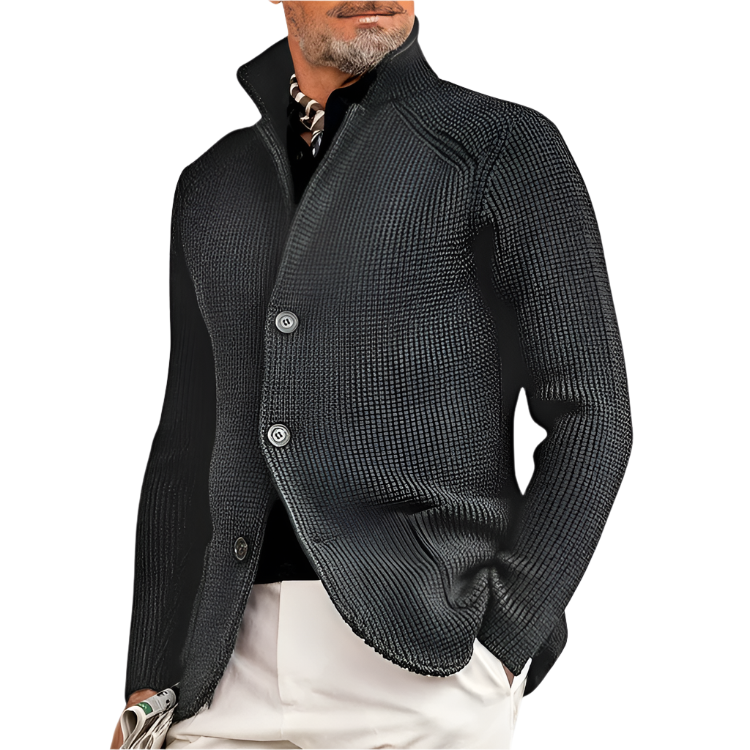 Leonardo – Luxuriöse Kaschmirmischung Strickjacke für Herren