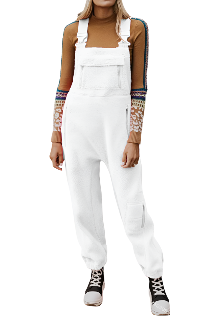 Isabella – Stilvoller Fleece-Overall für Damen