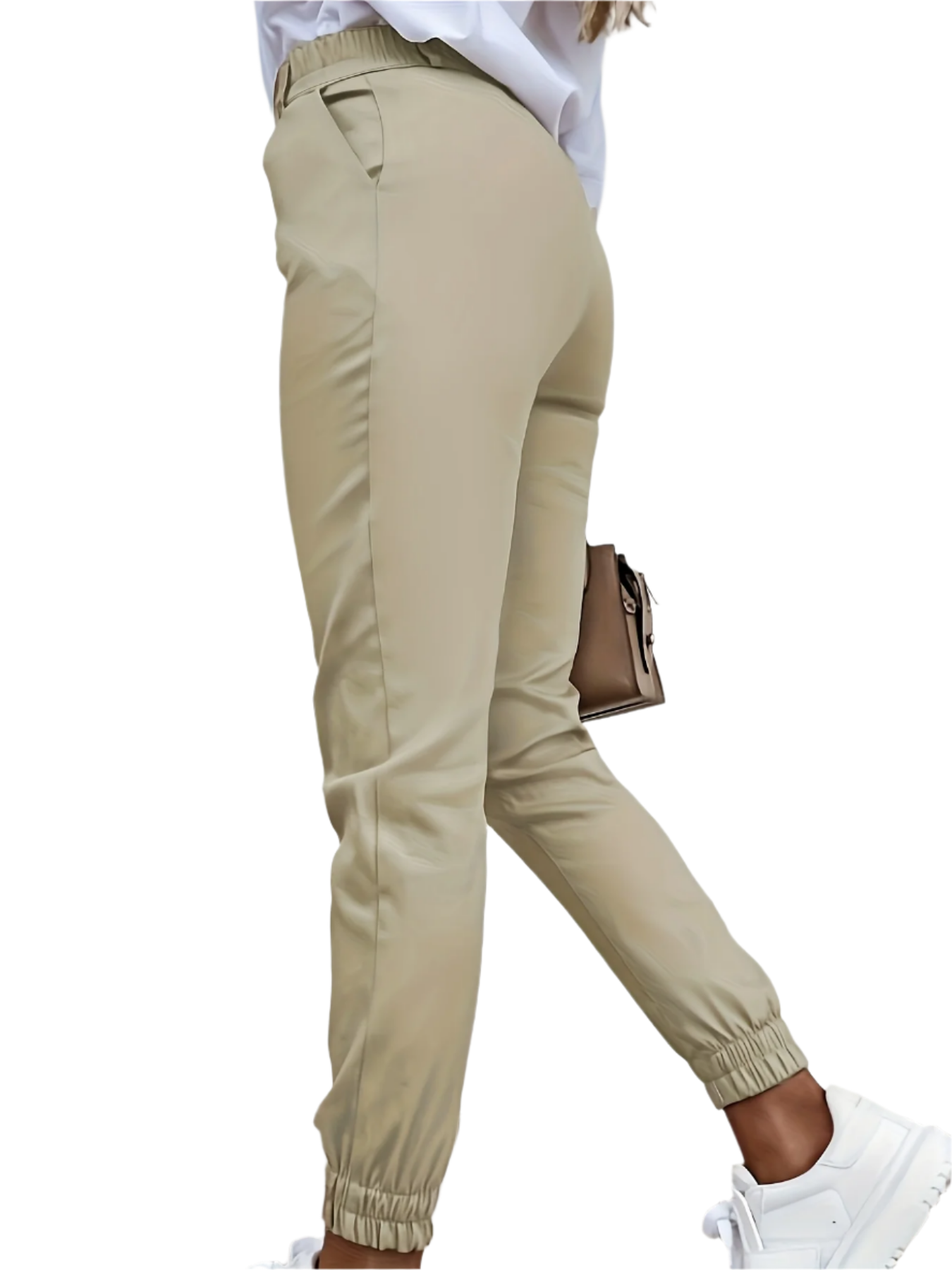 Nova– Schlichte Button-Hose für Damen