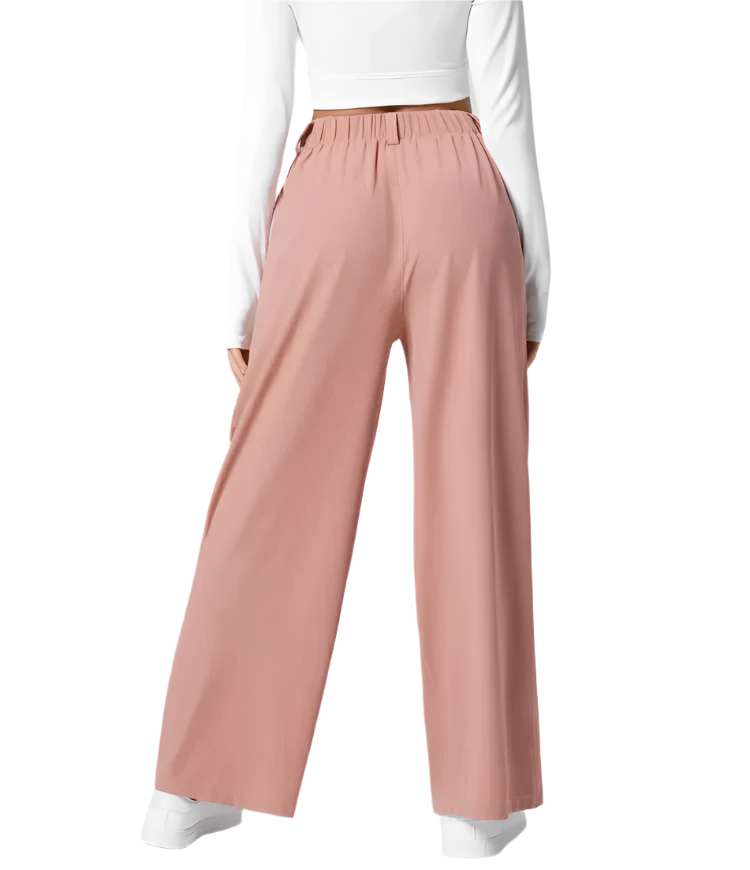 Giulia – Hochtaillierte Casual-Hose für Damen