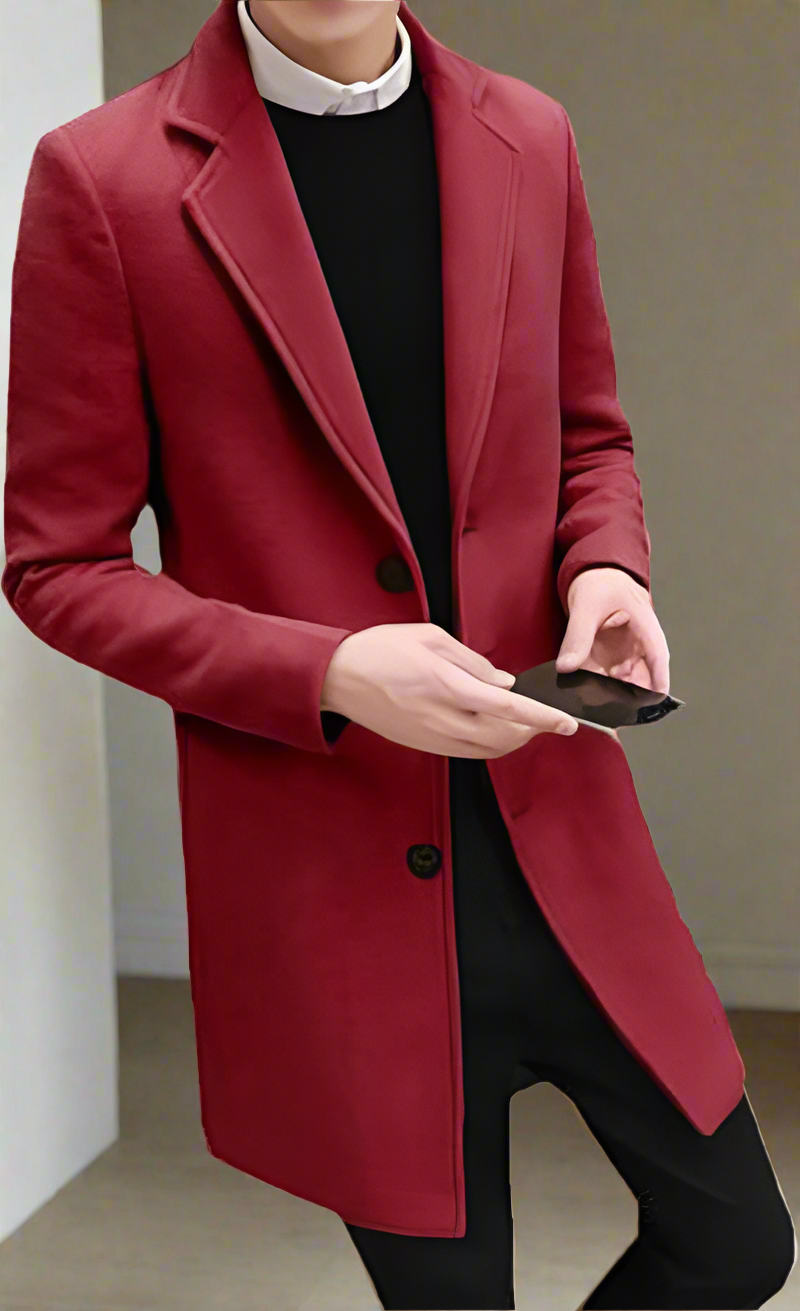 Aiden– Klassischer mantel für Herren